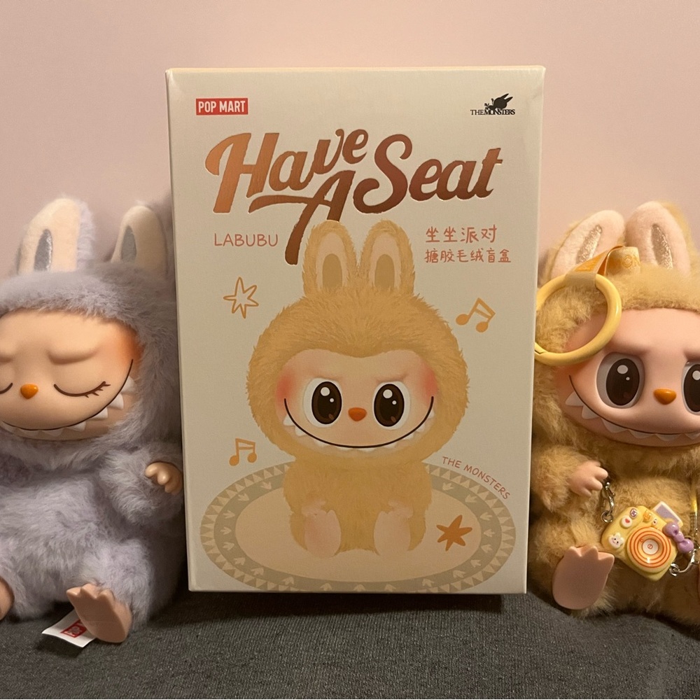 Pop Mart Labubu Have A Seat Figurine